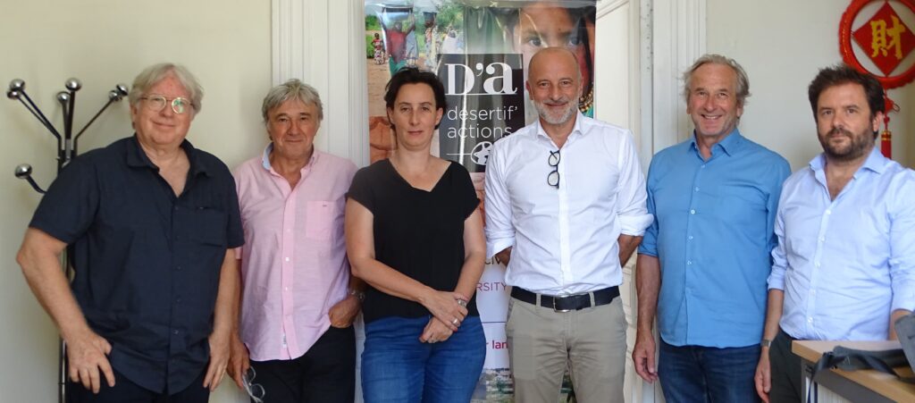 Photographie du Jury du concours de dessin de presse Desertif'actions2022